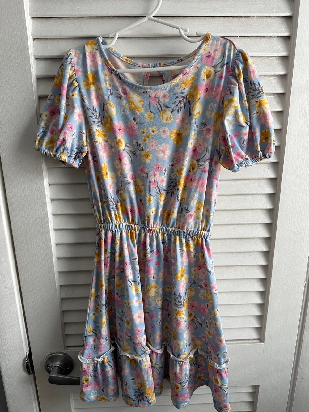 BCBG girls floral dress size small 6/7